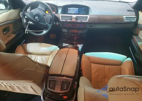 2008 BMW 750 Li z USA, uszkodzony, nr VIN WBAHN835X8DT86745